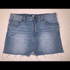Jean Mini Skirt